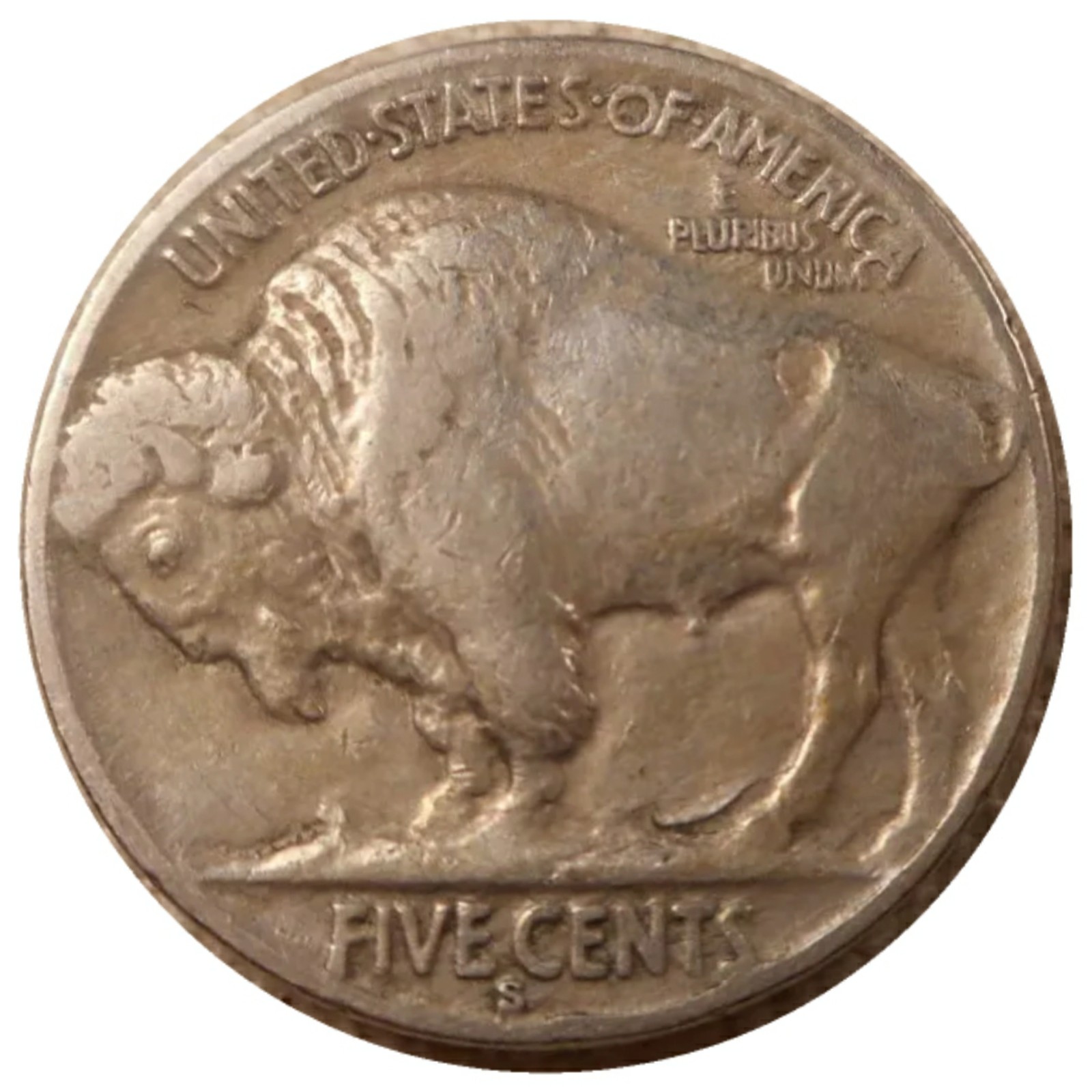 1930-S-5c-Buffalo-Nickel-#2